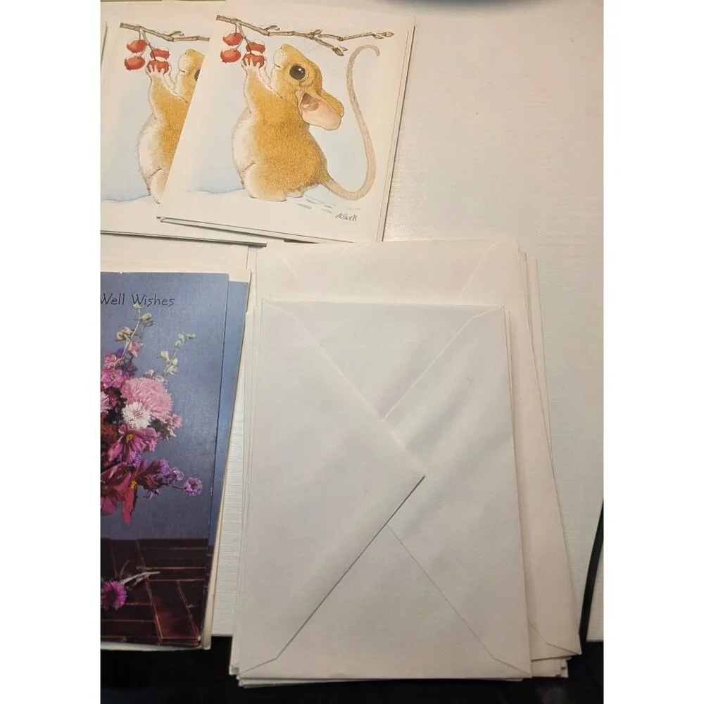 Lot of Vintage Card & Post cards with Envelopes